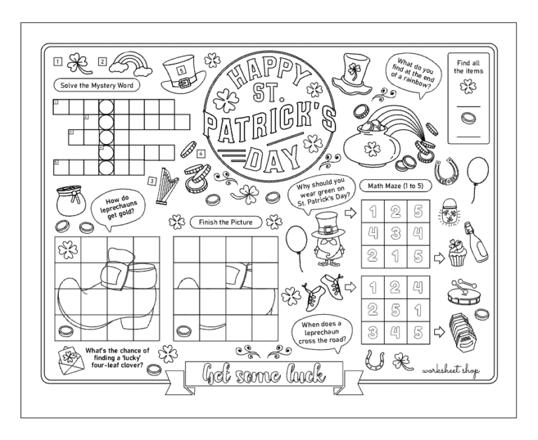 st patricks day science activity